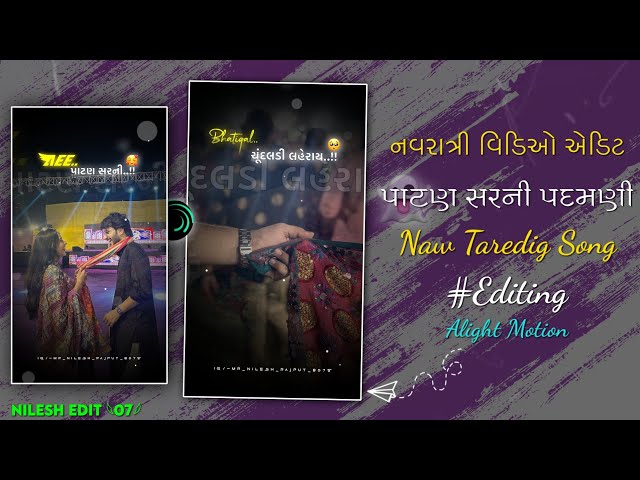 📈 Navaratri festival Status Editing 🤩 || New Trending video editing🔥|| alight motion Status‌ 2026
