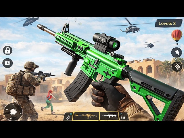 Modern Gun Strike Missions - Banduk Wala Game - Android Gameplay