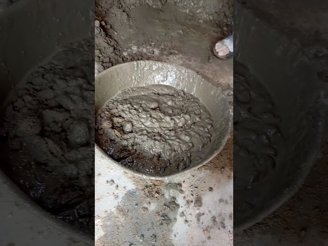 Concrete work cement work #building #construction