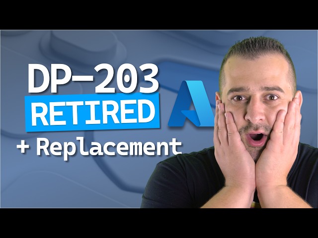 Microsoft RETIRES the DP-203 Azure Data Engineer Associate Certification
