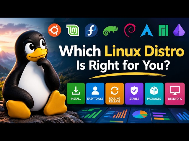 Which Linux Distro Is Right for You? A Visual Guide