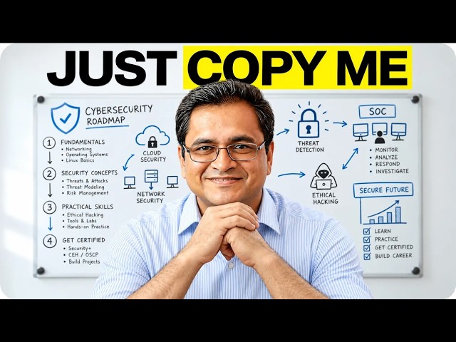 If I Had to Start Cybersecurity From Zero, Here is My Exact Plan (Do This)
