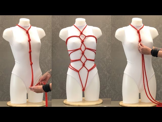 Bondage Rope Dress Shibari Restraint Step by Step Tutorial | Pulse and Cocktails