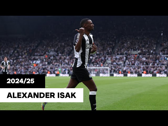 ICE COLD ISAK | All 27 of Alexander Isak's Goals from 24/25