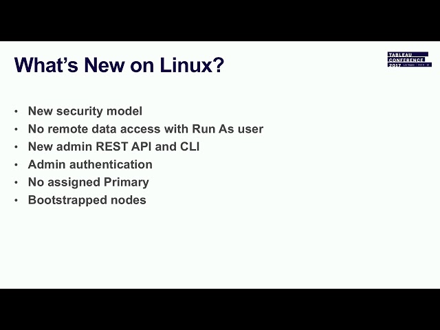 Making the switch: Tableau Server from Windows to Linux