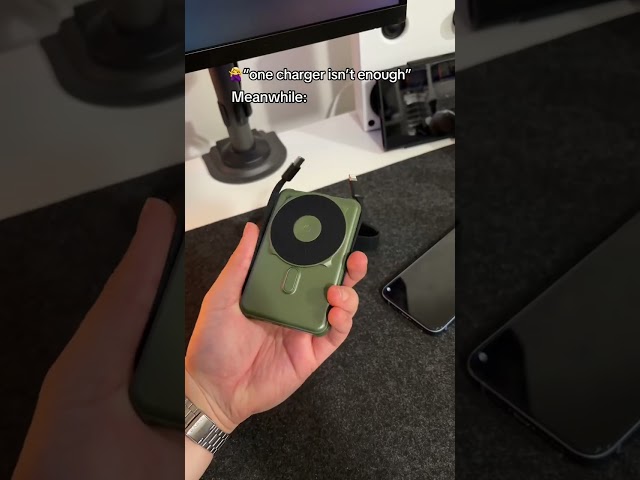 Stop juggling three cables