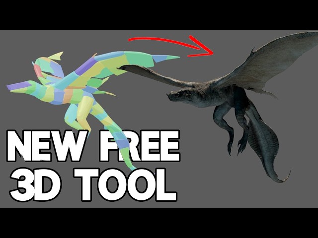 New Free 3D Tool For Ragdoll Posing & Animation