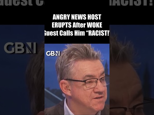 Angry News Host ERUPTS After WOKE Guest Calls Him “Racist”
