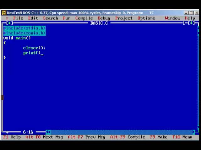 Basic Program In C In Tamil