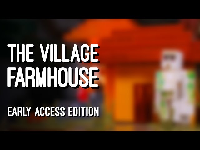 The Farmhouse | LEGO Minecraft Savanna Village (Early Access Edition)