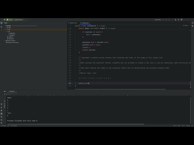 Data Structures and Algorithms : Reverse a Linked List