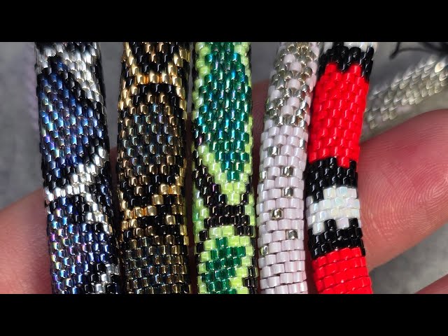 Crochet a Beaded Rope With Me | Bead Crochet Process