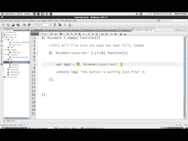 AJAX - Comment Box with [ Javascript jQuery JSON PHP MySQL  ] - Step by Step How to Guide - Part 10