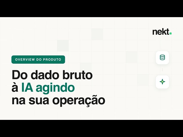 Nekt product overview | from raw data to AI acting on your operation