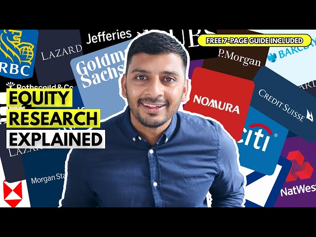 What Does An Equity Research Analyst ACTUALLY Do?