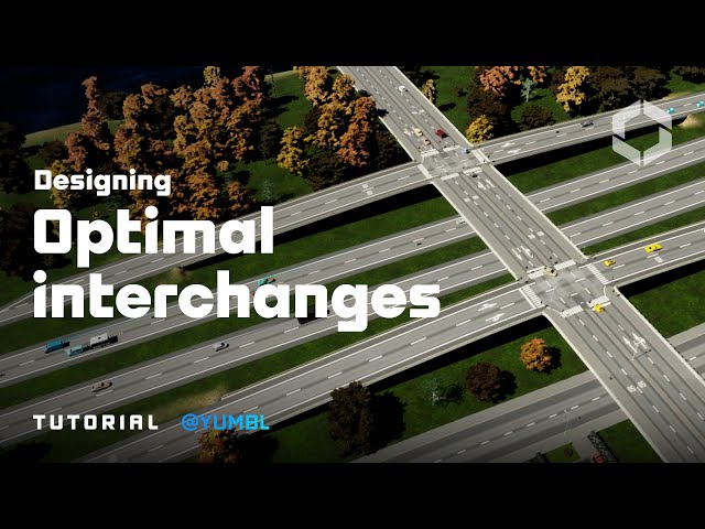 How to Design the Best Roads and Interchanges | Inspirational Builds | Cities: Skylines II