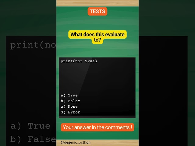 python quiz on conditionals 27