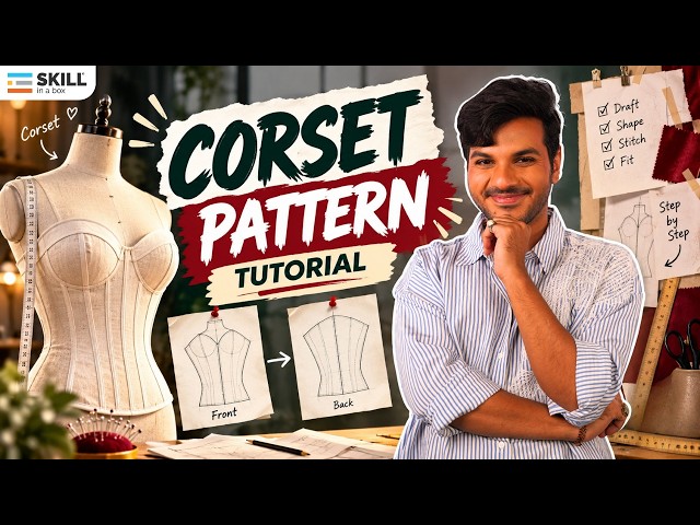Corset Pattern Making | Step-by-Step Tutorial