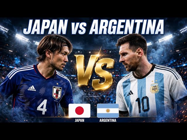 Japan 🇯🇵 vs Argentina 🇦🇷 | FIFA Football Gameplay ⚽🔥