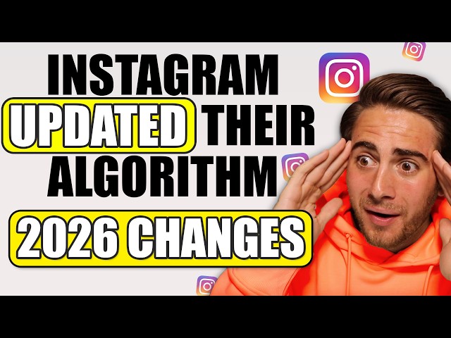 Instagram’s NEW Algorithm Update Explained For 2026?! 👀 GET MORE FOLLOWERS FAST in 2026!