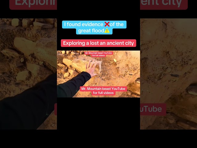 I found evidence⚠️ of the great flood and loss technology