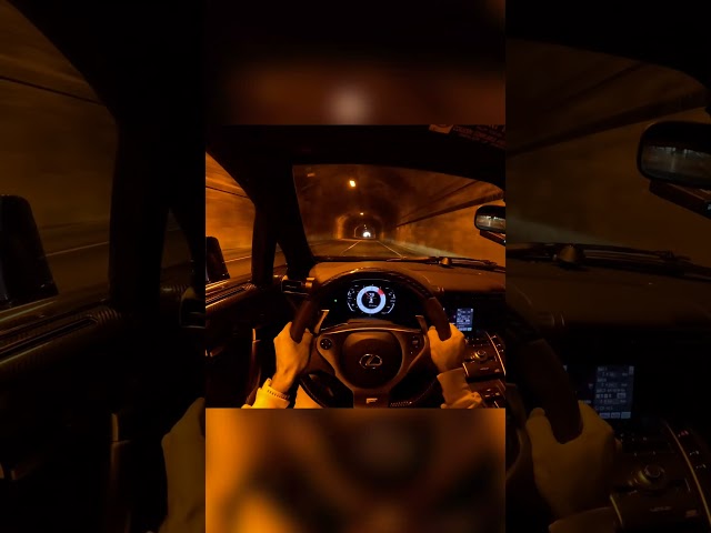 Lexus LFA V10 Tunnel Run #respectthedrive #LFA #V10