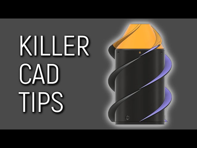 Killer CAD tips to speed up your workflow (Fusion, Onshape and more!)
