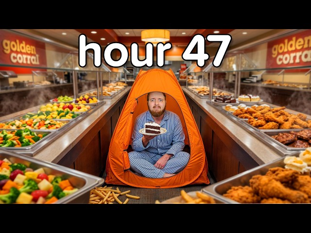 I'm Trapped in a Buffet Until I Eat Every Item