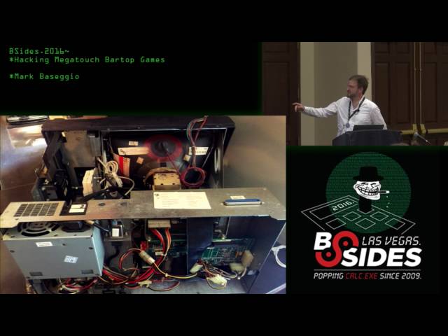 Hacking Megatouch Bartop Games - Mark Baseggio