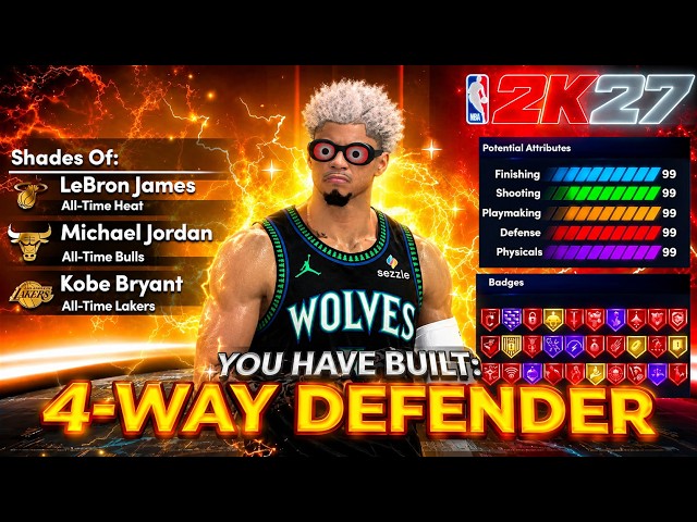 THIS 6'6 BUILD WILL BREAK NBA 2K27! BEST GAME BREAKING GUARD BUILD IN NBA 2K27! BEST META BUILD 2K27