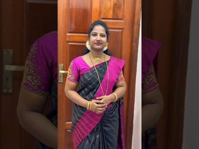 #Aarani #silk #black #WhatsApp 6374672117 #olivaboutique #saree