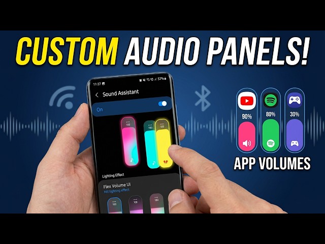Samsung sound assistant control app volumes more @ELECTRONICSANDGADGETS