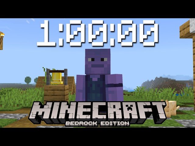 1 Hour of Minecraft Bedrock Edition