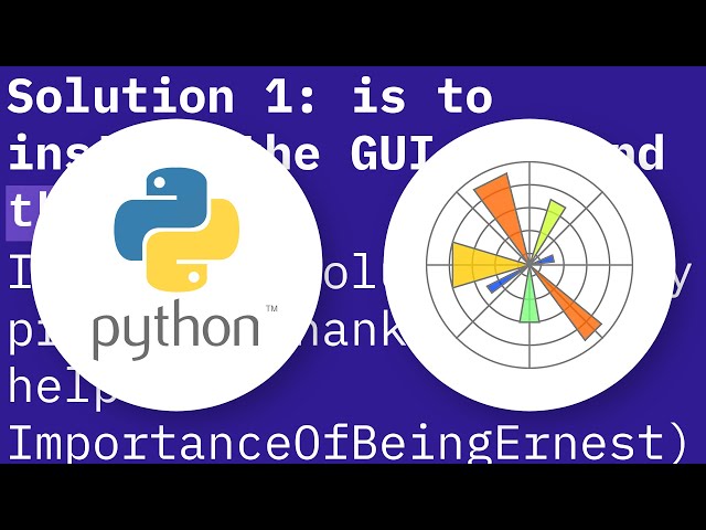 "UserWarning: Matplotlib is currently using agg, which is a non-GUI backend, so cannot show the figu