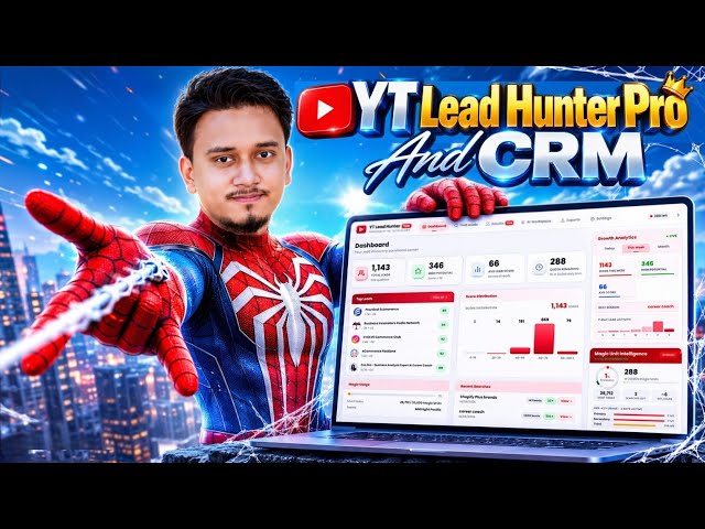 How to Collect Highly Qualified Leads Using YT Lead Hunter Pro and CRM! 🔥
