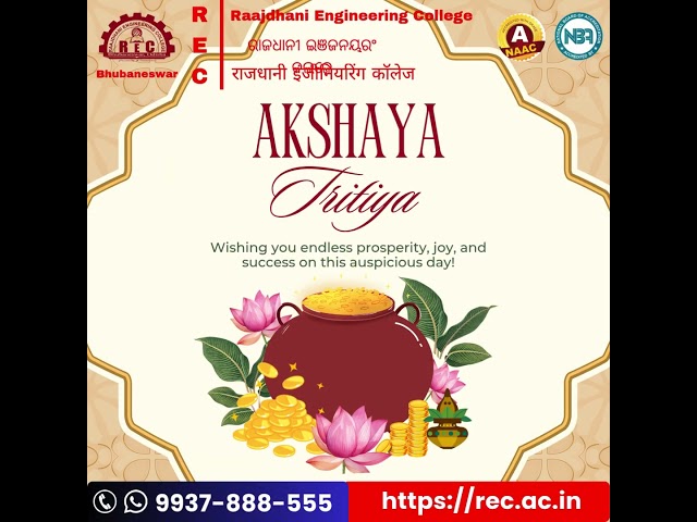 𝗛𝗮𝗽𝗽𝘆 𝗔𝗸𝘀𝗵𝗮𝘆𝗮 𝗧𝗿𝗶𝘁𝗶𝘆𝗮 |  𝗥𝗮𝗮𝗷𝗱𝗵𝗮𝗻𝗶 𝗘𝗻𝗴𝗶𝗻𝗲𝗲𝗿𝗶𝗻𝗴 𝗖𝗼𝗹𝗹𝗲𝗴𝗲 [𝗥𝗘𝗖], 𝗕𝗵𝘂𝗯𝗮𝗻𝗲𝘀𝘄𝗮𝗿  #careergrowth #rec
