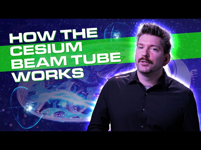 Explaining the Cesium Beam Tube #atomic #clocks #timing