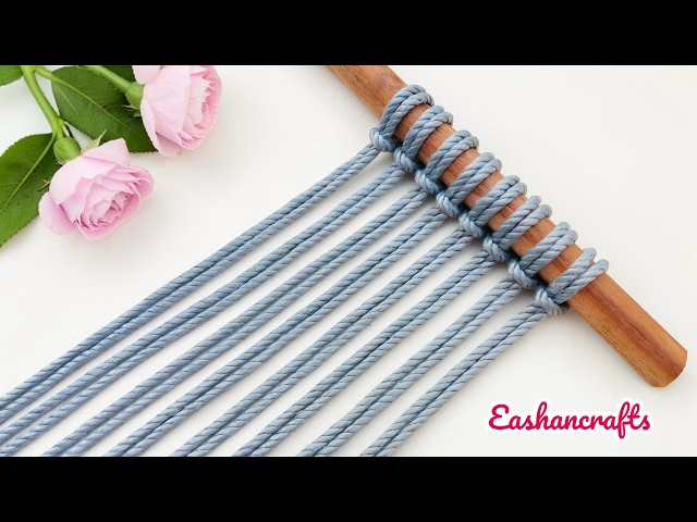 Macramé Angel Wings Tutorial | DIY Ailes en Macramé | Easy Macrame Wall Hanging