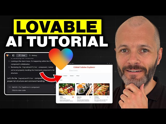 Lovable AI Tutorial: Build a Website With No Code (Step by Step)