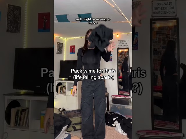 This Paris Packing Vlog Has More Drama Than Your Favorite Show