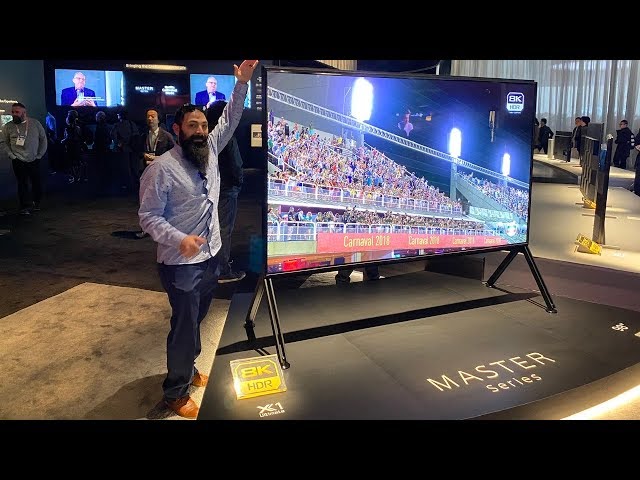 *New* 8K Sony TVs for 2020 | Sony Z8H 8K HDR Sony A8H 4K OLED |CES 2020