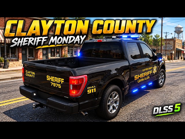 GTA 5 LSPDFR Mods | Clayton County Sheriff Hits the Streets | DLSS 5