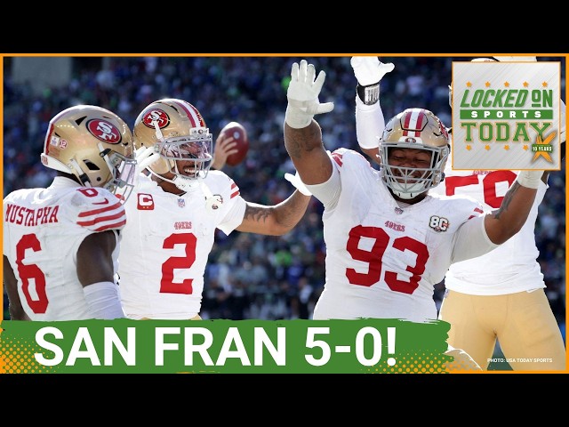 WOW: The San Francisco 49ers EDGE the Seattle Seahawks, Improve to 5-0