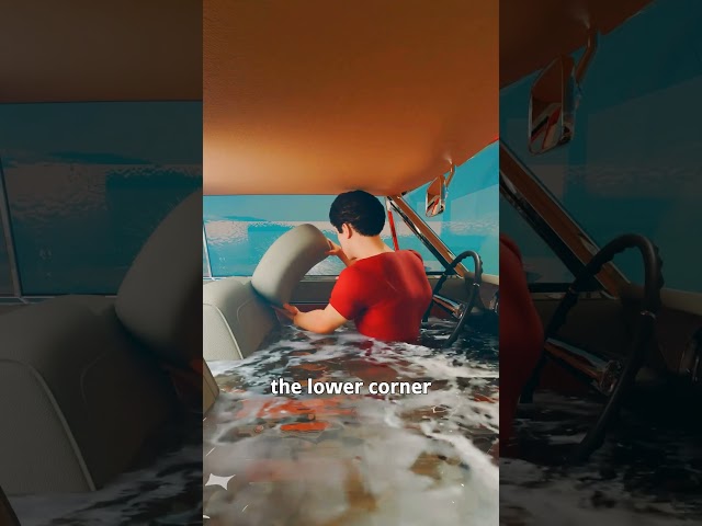 How To Escape A Sinking Car 😨