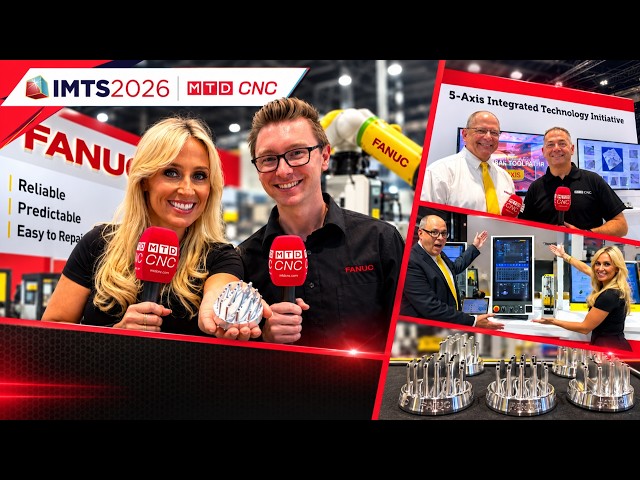 We’re LIVE from the FANUC America Stand at IMTS 2026!