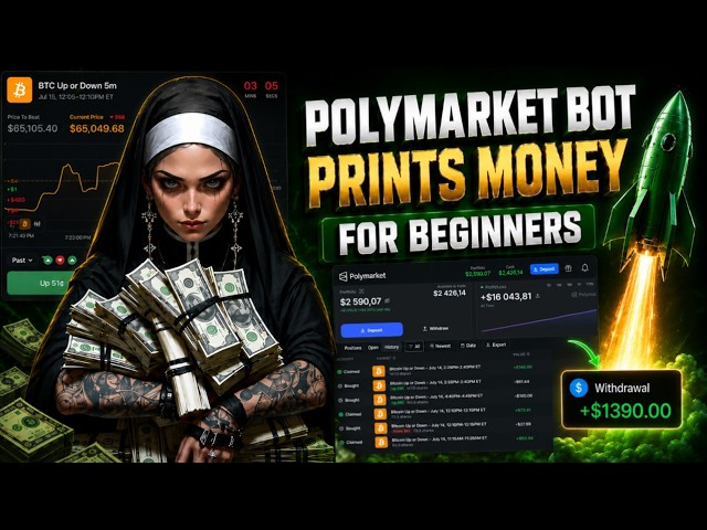 This AI Polymarket Bot Beats 100% of Traders - The Secret Polymarket Strategy Explained & Automated