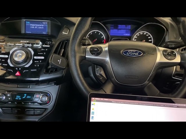 I coded in Auto-lock for Ford Focus ST using Forscan