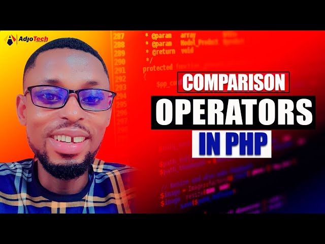 Comparison operators in php