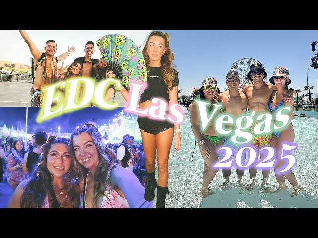 EDC 2025 Vlog | EDC LAS VEGAS 2025, VIP, Camp EDC + Full Weekend Recap 🌟 ELECTRIC DAISY CARNIVAL