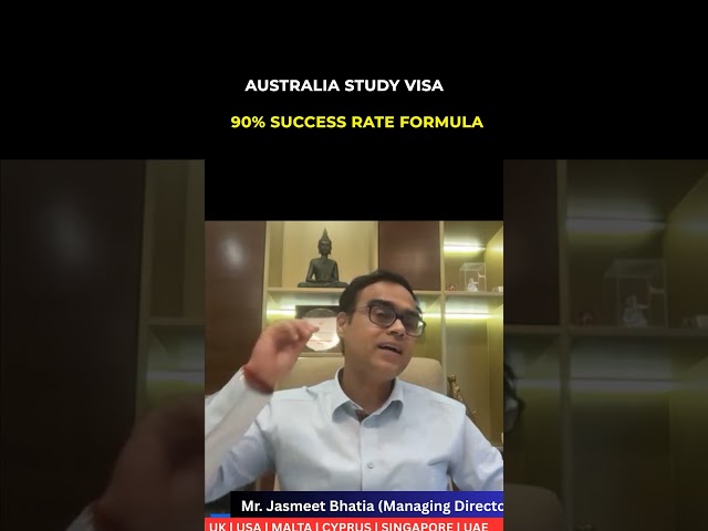 Australia Study Visa : 90% Success Rate Formula